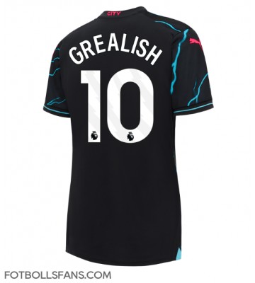 Manchester City Jack Grealish #10 Replika Tredje Tröja Damer 2023-24 Kortärmad